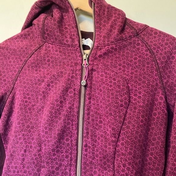 Lululemon Women's Purple pink scuba hoodie Hooded Jacket - Picture 2 of 5